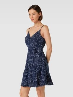 Apricot Minikleid Aus Viskose Mit Spaghettiträgern - Marineblau -Damenbekleidungsgeschäft a1646iqaacs58dal94q46k299l4k8ki990o54ji174rkmladapa3gghm893kil26897jghq790r34i2g9oo3ec1gcpj3iphpc8r36phk68o38o9mc8om2d9l68r3id1l68pmae0