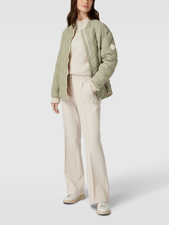 Fuchs Schmitt Steppjacke Mit Label-Detail - Khaki 3 Fuchs Schmitt Steppjacke Mit Label-Detail - Khaki