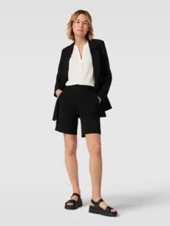 Montego Blusentop Aus Reiner Viskose Modell 'Solid' - Offwhite