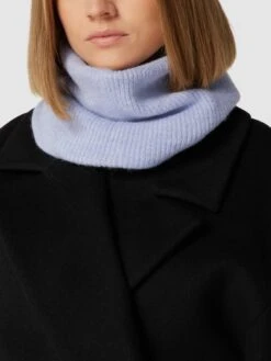 Christian Berg Woman Loop-Schal In Ripp-Optik - Eisblau