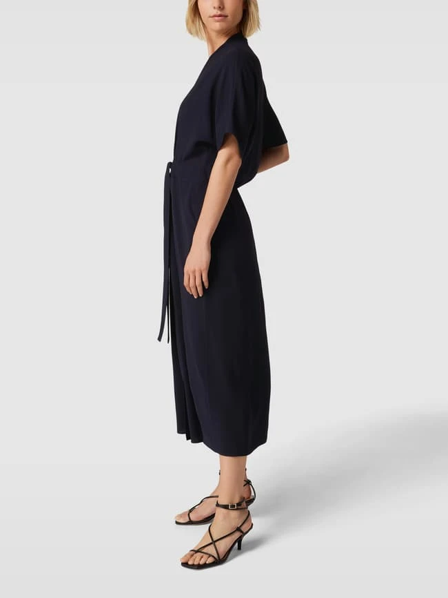 Windsor. Windsor Midikleid Mit Bindegürtel - Marineblau 6 Windsor. Windsor Midikleid Mit Bindegürtel - Marineblau – Bild 4