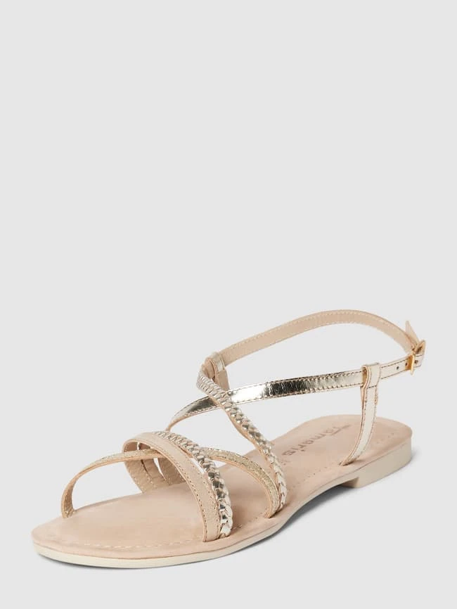 Tamaris Sandalen Im Metallic-Look - Gold 4 Tamaris Sandalen Im Metallic-Look - Gold – Bild 2