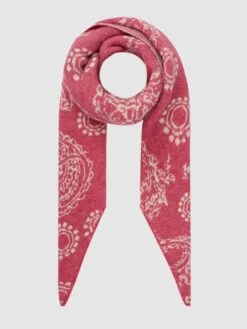 Kurt Beines Schal Mit Allover-Muster - Pink