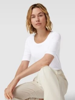 Christian Berg Woman T-Shirt Mit Geripptem Rundhalsausschnitt - Weiß -Damenbekleidungsgeschäft a4pk4ia9690lcc2a9gpkmgifadajagqi9l84id2mah54scif8h446cplal43eh2m6l0jadib6525achh753m2oj2chijgchm6ksjid1kc9hjge9i6dh3edb5c9imcd9hc5i62p8