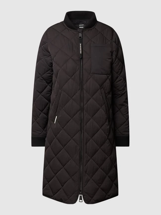 Khujo Steppmantel Mit Label-Details Modell 'Mary' - Schwarz 4 Khujo Steppmantel Mit Label-Details Modell 'Mary' - Schwarz – Bild 2