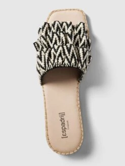 Espadrij Slides Mit Allover-Muster Modell 'Carré' - Schwarz -Damenbekleidungsgeschäft a4ql8ji968rkujaeap9lckih710jegid85a4ie9pala4ica3aop46i1nad7kqe1iaorkke9jah9jcc9g613m8c9m68p3gor56hi66e9kclgm2e1j68rj6c9h74sj2db46sr66co