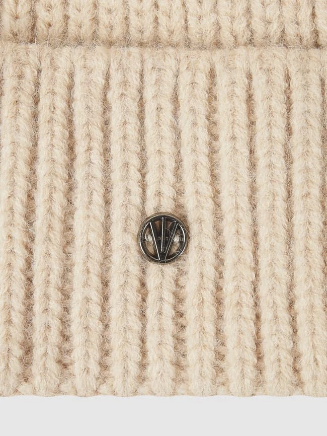 Loevenich Mütze Mit Rippenstruktur - Beige 4 Loevenich Mütze Mit Rippenstruktur - Beige – Bild 2