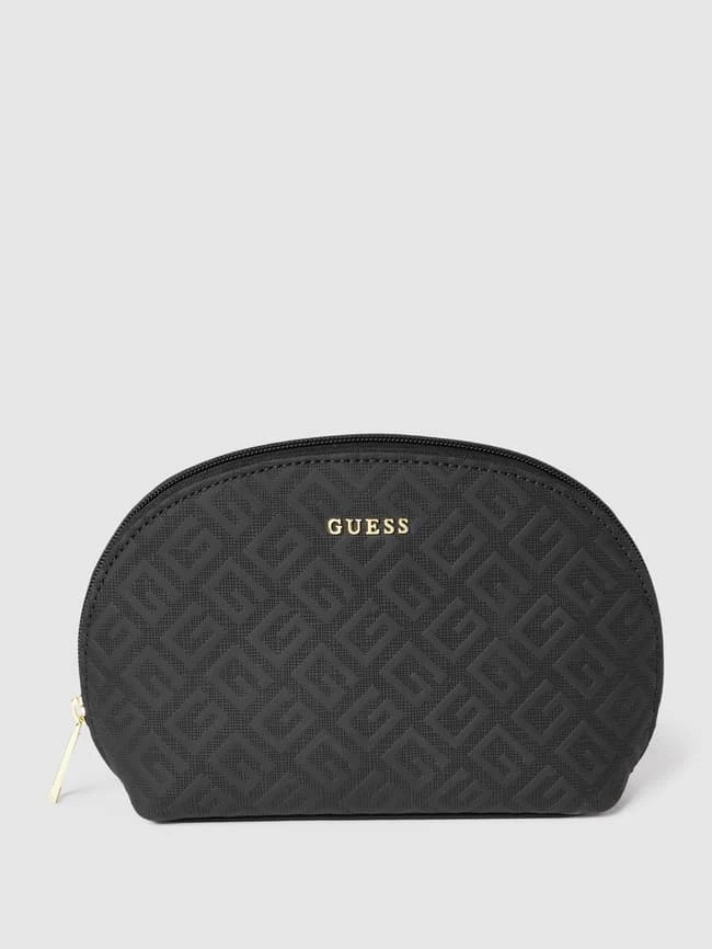 Guess Kosmetiktasche Mit Label-Schriftzug - Schwarz 3 Guess Kosmetiktasche Mit Label-Schriftzug - Schwarz