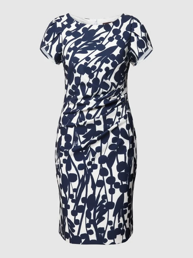 Vera Mont Cocktailkleid Mit Allover-Muster - Dunkelblau 4 Vera Mont Cocktailkleid Mit Allover-Muster - Dunkelblau – Bild 2