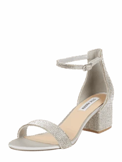 Steve Madden Pumps Mit Strasssteinen Modell 'Irenee' - Silber