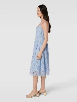 Jake*s Cocktail Cocktailkleid Mit Herz-Ausschnitt - Hellblau