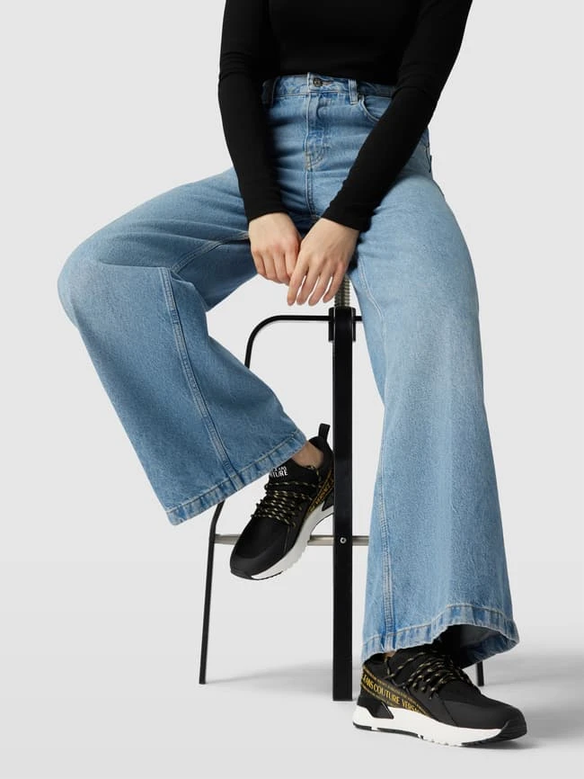 Versace Jeans Couture Sneaker Mit Label-Details Modell 'FONDO DYNAMIC' - Schwarz 3 Versace Jeans Couture Sneaker Mit Label-Details Modell 'FONDO DYNAMIC' - Schwarz