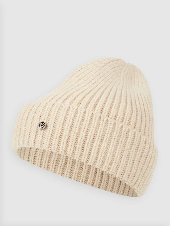 Loevenich Mütze Mit Rippenstruktur - Beige 3 Loevenich Mütze Mit Rippenstruktur - Beige
