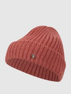 Loevenich Mütze Mit Rippenstruktur - Altrosa