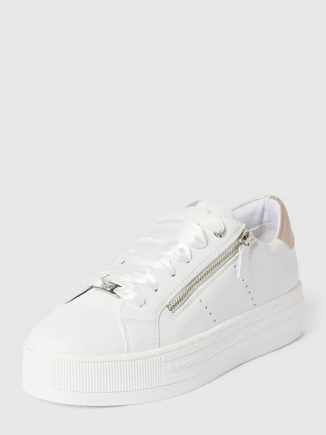 Tom Tailor Sneaker Mit Label-Details - Weiß 4 Tom Tailor Sneaker Mit Label-Details - Weiß – Bild 2
