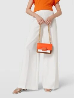 MICHAEL Michael Kors Umhängetasche Mit Label-Applikation Modell 'HEATHER' - Koralle