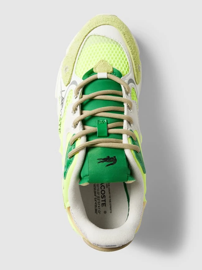 Lacoste Sneaker Mit Logo-Details Modell 'NEO' - Neon Gelb 7 Lacoste Sneaker Mit Logo-Details Modell 'NEO' - Neon Gelb – Bild 5