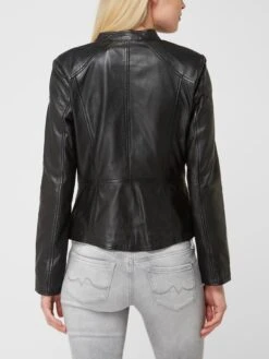 Jilani Lederjacke Im Biker-Look Modell 'Ylvi' - Schwarz -Damenbekleidungsgeschäft acplahhoa9256hqbah4j2k268t64se2ma1a56hhl9cs4ue9pa4r54l2a851l8hib75746libah74ica6ad3j6ob4c4p62opg71i30d1k6cs3ce1k75ij8db4c4sjgo9h6ks3eco