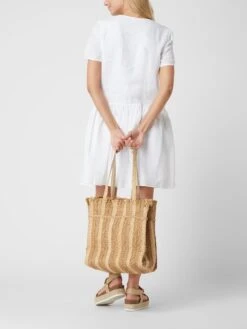 Barts Shopper Aus Stroh Modell 'Bondy' - Sand