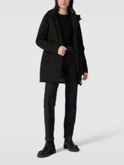 Wellensteyn Jacke Mit Label-Detail Modell 'STOCKHOLM' - Schwarz