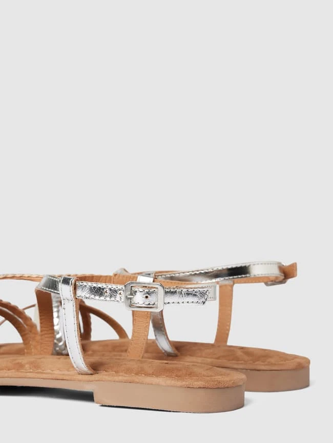 Tamaris Sandalen Im Metallic-Look - Silber 4 Tamaris Sandalen Im Metallic-Look - Silber – Bild 2