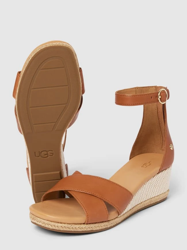 UGG Sandalen Mit Hohem Absatz Modell 'EUGENIA' - Camel 7 UGG Sandalen Mit Hohem Absatz Modell 'EUGENIA' - Camel – Bild 5