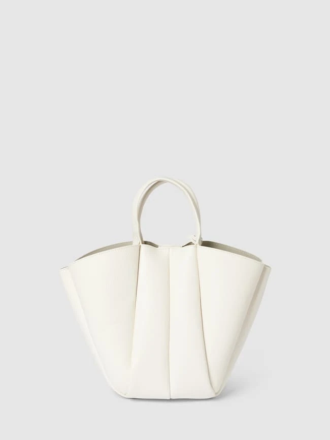 Coccinelle Handtasche Mit Label-Detail Modell 'BUNDIE' - Weiß 7 Coccinelle Handtasche Mit Label-Detail Modell 'BUNDIE' - Weiß – Bild 5