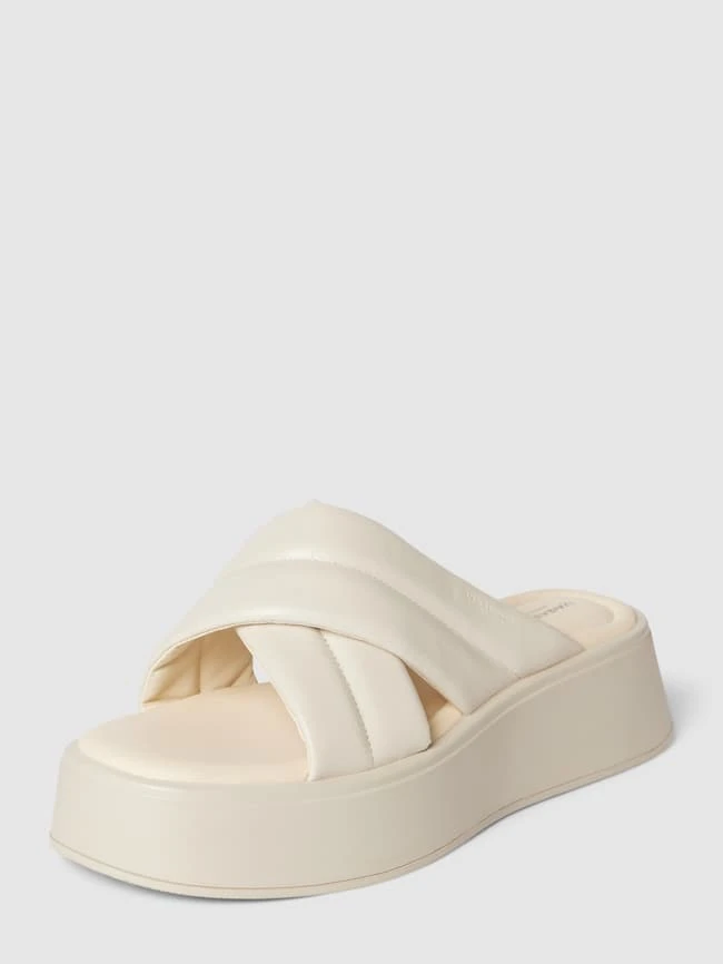 Vagabond Pantoletten Mit Plateausohle Modell 'COURTNEY' - Offwhite 3 Vagabond Pantoletten Mit Plateausohle Modell 'COURTNEY' - Offwhite