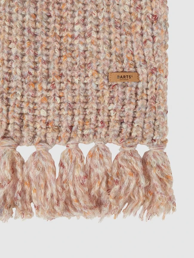 Barts Schal Mit Rippenstruktur Modell 'Joye' - Beige 4 Barts Schal Mit Rippenstruktur Modell 'Joye' - Beige – Bild 2