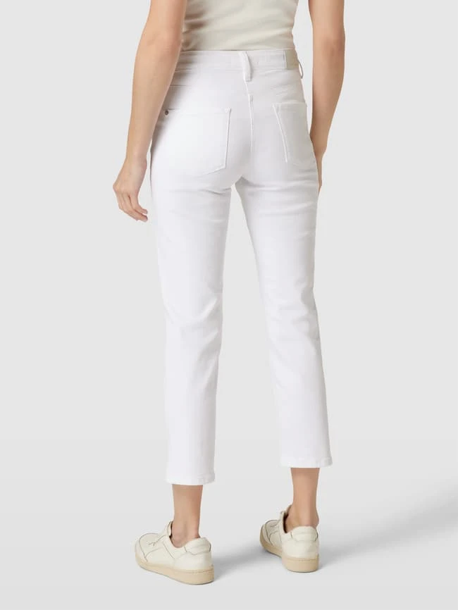 Cambio Jeans Mit Label-Patch Modell 'PIPER' - Weiß 7 Cambio Jeans Mit Label-Patch Modell 'PIPER' - Weiß – Bild 5