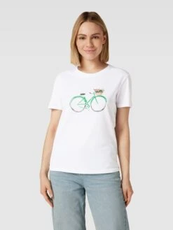 Jake*s Casual T-Shirt Mit Motiv-Print - Weiß -Damenbekleidungsgeschäft ah65agqg6os4idi5adakaciga934uj9ial6kul2mal3k6h228t4l0l9j60ql2ia6al33ieaj8d6jeli58h3j4o9mckpjie9m6opm2e9kc8o68e36c4rjidhn6dgj2cr66gp34c8