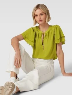 Marc Cain Blusenshirt Mit Tunnelzug Und Volants - Schilf -Damenbekleidungsgeschäft ah94kjqj70skqkqc9os5ciamagqlacpi65alcli8akr54cam6h83ae2d99138ji8acq56e9k74q4kcqm713j6opp6cqm2p346gs68opk6dhj2ohi6lgj2dpp60o3cdb370rj2cg