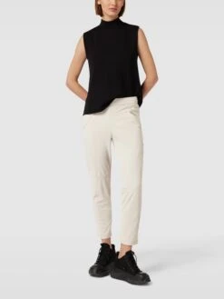 Raffaello Rossi Relaxed Fit Schlupfhose Mit Motiv-Detail Modell 'HOLLY' - Kitt