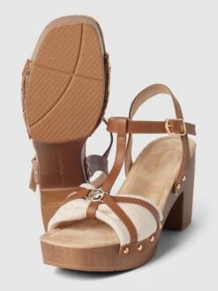 Tom Tailor Sandaletten Mit Label-detail Modell 'Clog' - Beige -Damenbekleidungsgeschäft akqjejhp9so36l26akqkaeal6l45cj2b6sr3cj296p34gj278cpksh2ca8rj6ca49gskkk9l6l84ql2490o3ap9n68sj8p1mclh6co9kcopj8o9m6pi3ie1hc8q6cob26kp38c8