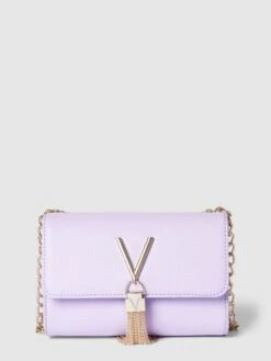VALENTINO BAGS Umhängetasche Mit Label-Details Modell 'DIVINA' - Flieder