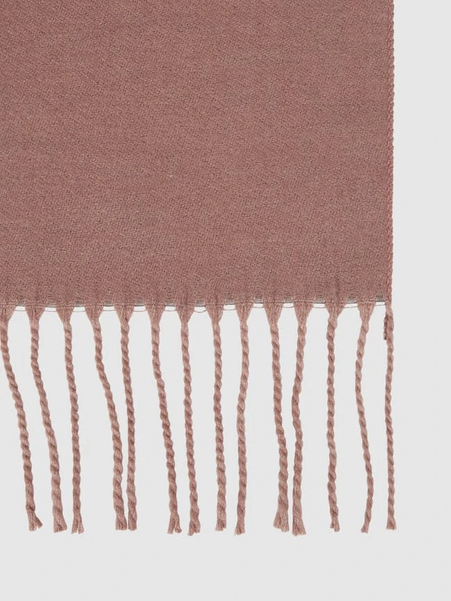 Kurt Beines Schal Mit Baumwoll-Anteil - Rosé 4 Kurt Beines Schal Mit Baumwoll-Anteil - Rosé – Bild 2