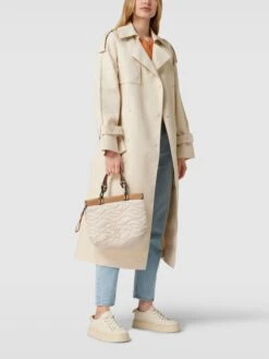 BOGNER Handtasche Mit Steppnähten Modell 'bavarian Aurela' - Sand