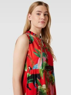 Marc Cain Blusenkleid Mit Allover-Muster - Rot -Damenbekleidungsgeschäft al1k8l9j89al0iii6tb4qkig75430e23a924mdhiagqjgl2b8973ahil9d3j8hagad64aia46kr38c9k9l3jior16lhjidj3ccp30chk60s34ohkccs30d9jchh32c34c8p6coo