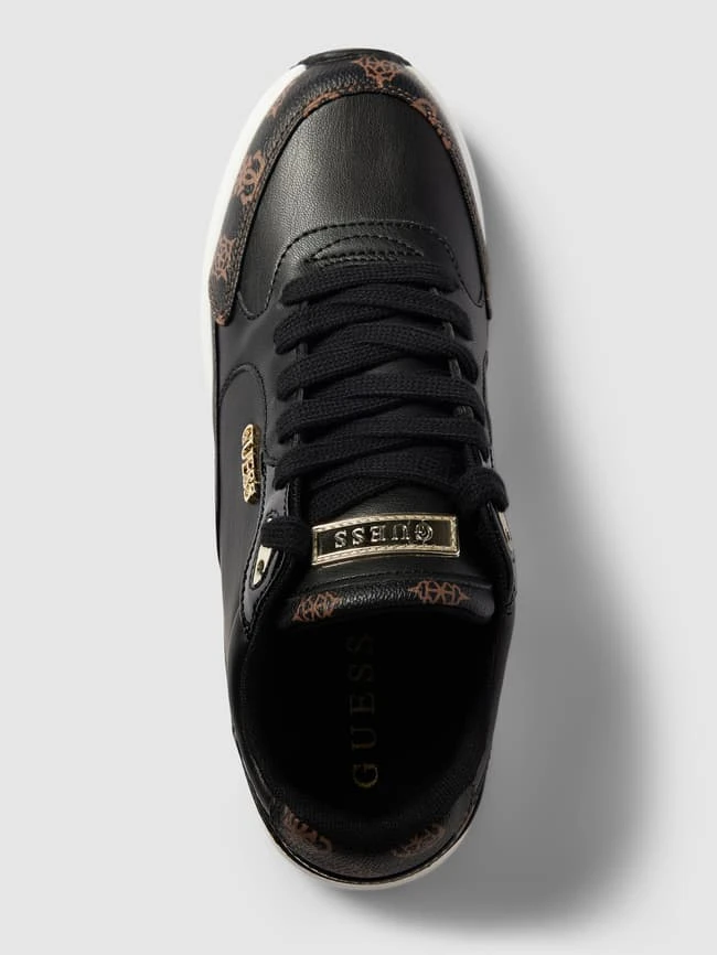 Guess Sneaker Mit Label-Print Modell 'MOXEA' - Schwarz 6 Guess Sneaker Mit Label-Print Modell 'MOXEA' - Schwarz – Bild 4