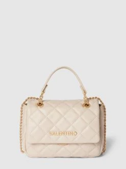 VALENTINO BAGS Handtasche Mit Steppnähten Modell 'OCARINA PATTINA' - Ecru