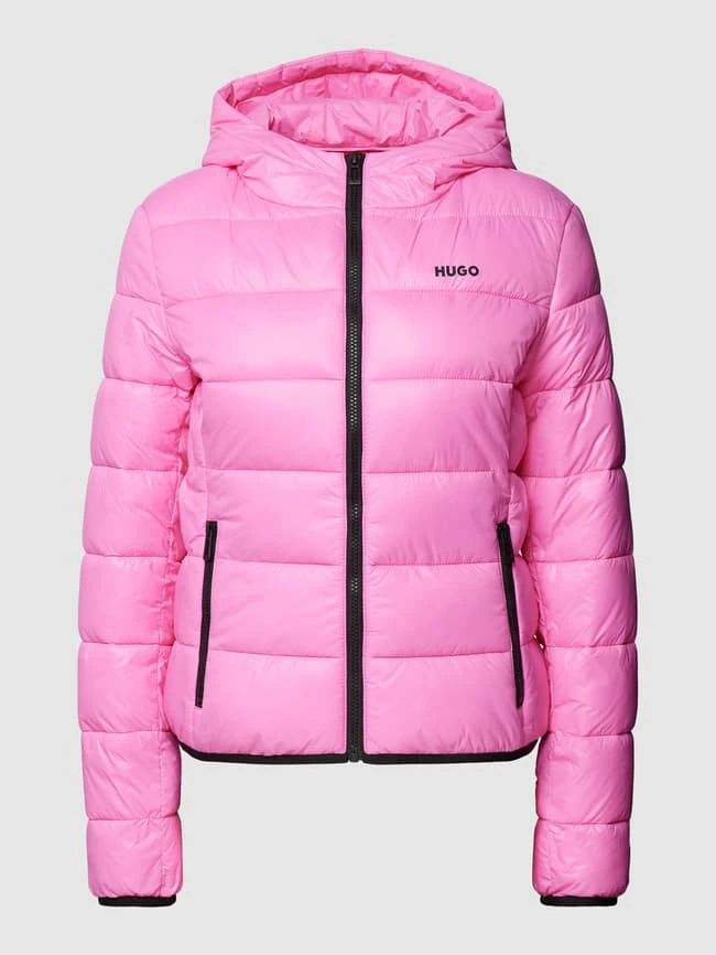 HUGO Jacke Mit Label-Print Modell 'FAMARA' - Pink 4 HUGO Jacke Mit Label-Print Modell 'FAMARA' - Pink – Bild 2