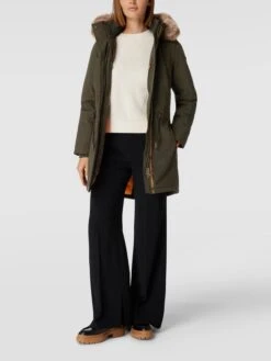 Wellensteyn Wolkenlos 878 Funktionsjacke Mit Abnehmbarem Webpelz - Olivgrün