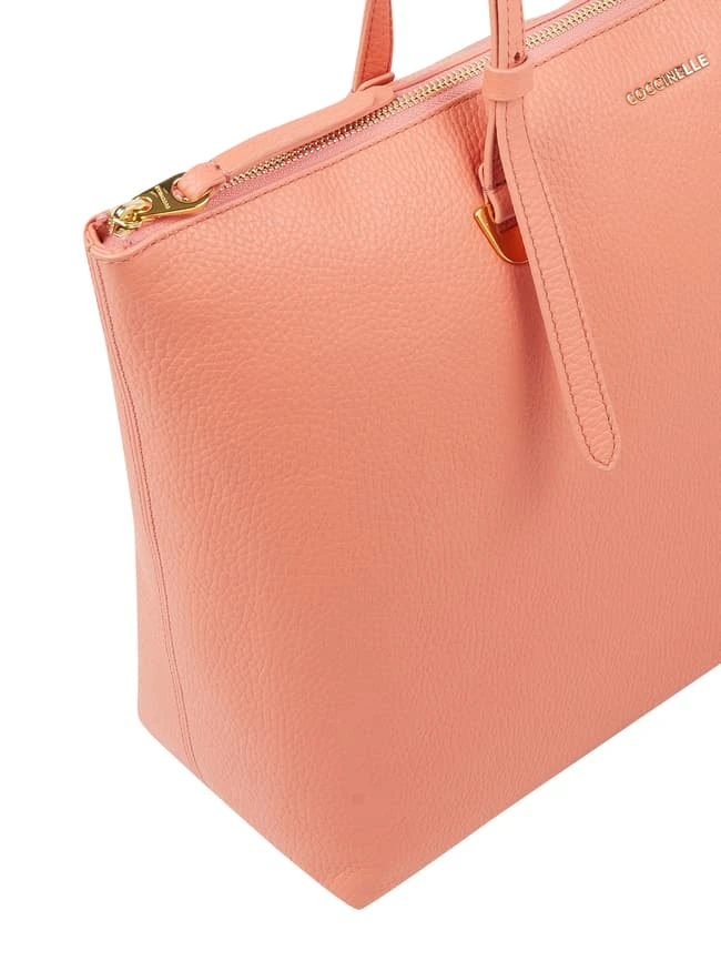 Coccinelle Shopper Aus Leder Modell 'Lea' - Rosé 7 Coccinelle Shopper Aus Leder Modell 'Lea' - Rosé – Bild 5