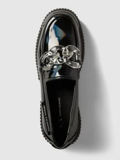 ARMANI EXCHANGE Penny-Loafer Mit Zier-Applikation - Schwarz -Damenbekleidungsgeschäft al946jq49l8l6jpk8h64ihak8co38la2aorkigad6p9kql2l8d350e2j8srkod2e9gq4me23a0rk4jad64o3icr16cpj8cb568p68c9k64smaoj660sjip9i69i30chn6li62o8