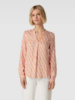 Emily Van Den Bergh Bluse Mit Allover-Muster Aus Reiner Viskose Modell 'Retro' - Pink -Damenbekleidungsgeschäft ala42k29a4p38hpmad24mk27ah4jal2e9d946j9kap946lhl8h94gcig854lccpna8r4shhladb42gqi60o3apho6tgjgdb66sr64ohkcdi68ohi6sqj4e9jcdij6dr46grj8og