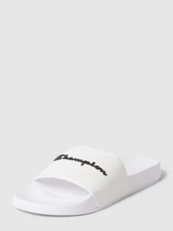 CHAMPION Slides Mit Label-Detail Modell 'DAYTONA' - Weiß -Damenbekleidungsgeschäft aoojgga191b4ggq188ol2h2688r4ec239cqj0ihj8d9kihi68l744hah85a46e9m9ss3eh2j8db34d9o8ko3ee1l6goj8d1kclgj2dpkcgrjao9k6pgjichlchh32p9i68r62d0