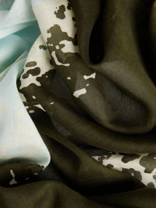 Marc O'Polo Schal Mit Allover-Muster - Hellbraun Meliert 5 Marc O'Polo Schal Mit Allover-Muster - Hellbraun Meliert – Bild 3