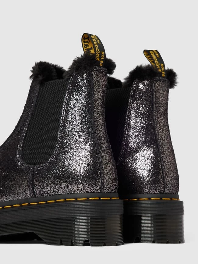 Dr. Martens Dr.Martens Chelsea Boots Mit Webpelz-Futter Modell 'Quad' - Schwarz 5 Dr. Martens Dr.Martens Chelsea Boots Mit Webpelz-Futter Modell 'Quad' - Schwarz – Bild 3