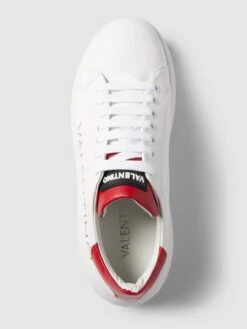 Valentino Sneaker Aus Leder Mit Kontrastbesätzen Modell 'BOUNCE' - Weiß -Damenbekleidungsgeschäft ap348camaco4ugad8h7kei2g697k6j9n8srkiia184r5ck1m95758iik69544gig618kch2g9ook6c2gako3iohk60q3ecj26dgjip1k60s66o9n6dh30c356ko30o9ncko62pg