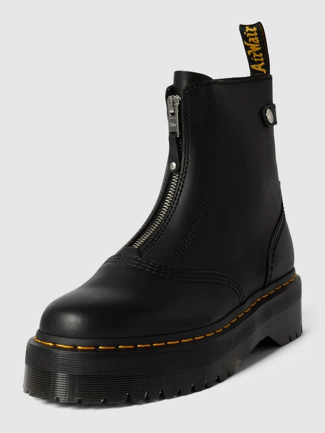 Dr. Martens Dr.Martens Boots Aus Leder Modell 'Jetta Sendal' - Schwarz 4 Dr. Martens Dr.Martens Boots Aus Leder Modell 'Jetta Sendal' - Schwarz – Bild 2
